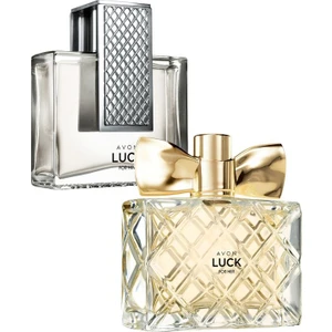 Luck Kadın ve Erkek Parfüm Seti - Ferah Çiçeksi ve Odunsu Aroma, 50 ml + 75 ml, Özel Hediye Paketi