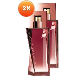 Attraction Sensation Kadın Parfüm Edp 50 Ml. Ikili Set