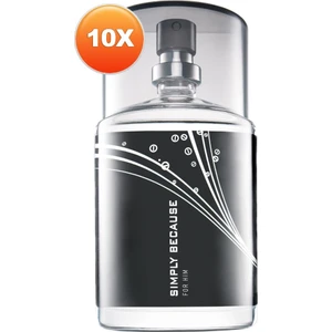 Simply Because Erkek Parfüm Edt 50 Ml. Onlu Set