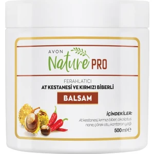 Nature Pro Ferahlatıcı Balsam At Kestanesi ve Kırmızı Biber 500 ml Türkiye Menşeli