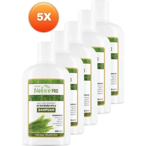 Nature Pro At Kuyruğu Otlu Şampuan 500 ml 5'li Set
