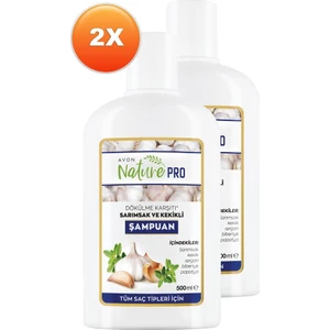 Nature Pro Sarımsak ve Kekikli Şampuan 500 ml 2'li Set
