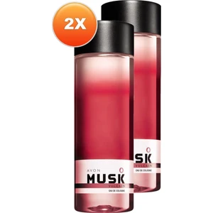 Musk Vulcain Erkek Kolonya Edc 200 ml 2'li Set