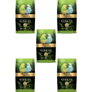 Gold Wings Premium Muhabbet Kuşu Yemi 1 kg x 5 Adet