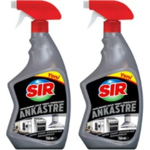 Ankastre Temizleyici ve Paslanmaz Yüzey Temizleyici Sprey 750 ml 2'li