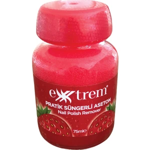 Pratik Süngerli Aseton Çilek Kokulu 75 ml