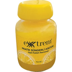 Pratik Süngerli Aseton Limon Kokulu 75 ml