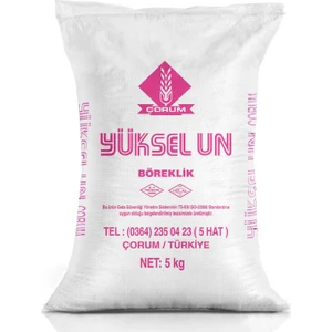 Yüksel Un Ekmeklik Böreklik Un 5 kg