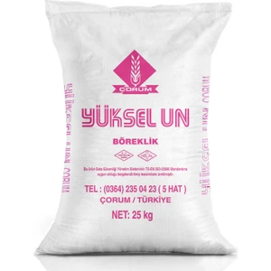 Yüksel Un Ekmeklik Böreklik Un 25 kg