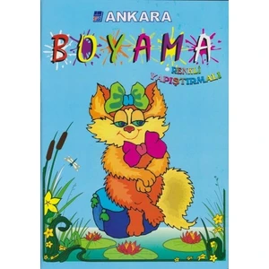 Stickerli Kalın Boyama-Açık Mavi
