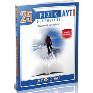 Apotemi Yayınları  AYT Fizik 25 'Li Denemeleri