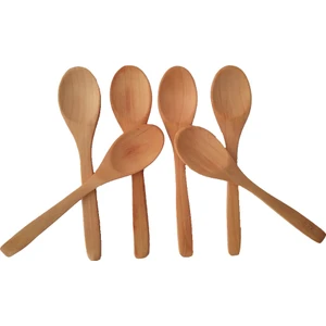 6’lı Ahşap Kaşık 13 cm
