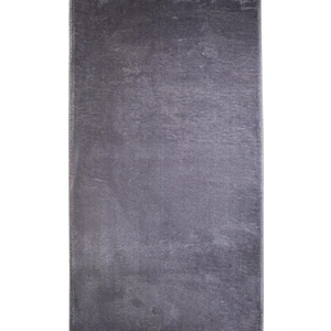 Halı Batik Jel Kaymaz Taban Post Koyu Gri Kesme Yolluk Halı 120x120