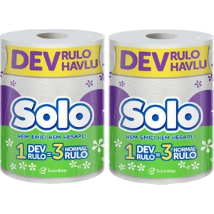 Dev Rulo Kağıt Havlu 2'li