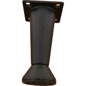Konik Mat Siyah Metal Ayak 8 cm Dolap Vestiyer Tv Ünite