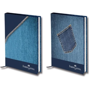 Jean Sert Kapak 120 Yaprak Defter A5 Çizgisiz 2'li