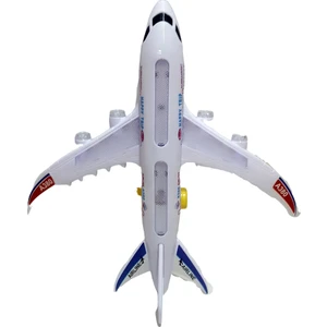 Kara Toys Pilli Jumbo Boy Airbus A380 Uçak Işıklı Müzikli 42 cm