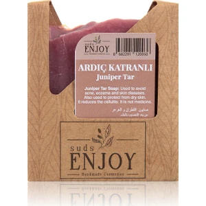 Doğal Ardıç Katranlı El Yapımı Yüz, Saç ve Vücut Sabunu 100 gr