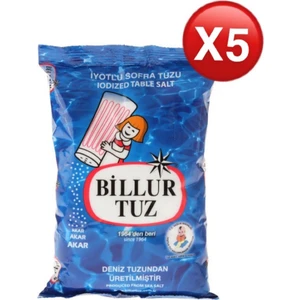 Billur Tuz 750 gr x 5'li