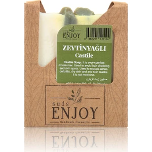 Doğal Zeytinyağlı El Yapımı Yüz, Saç ve Vücut Sabunu 100 gr
