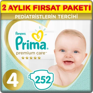 BB PC 4 Beden 252 Adet Maxi 2 Aylık Fırsat Paketi