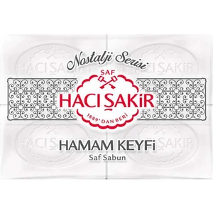Hacı Şakir Hamam Keyfi Saf Sabun 4'lü 200 gr