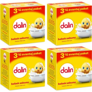 Bebe Sabun 3'lü Paket 100 gr  x 4 Adet