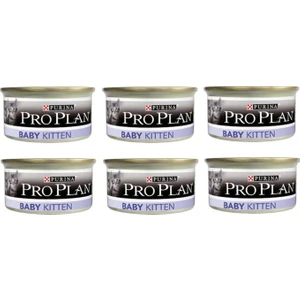 Pro Plan Baby Kitten Yavru Kedi ve Emziren Anne Yaş Maması 85 gr 6'lı