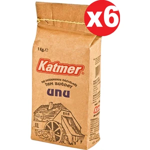 Tam Buğday Unu 6'lı 1 kg