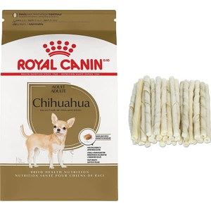 Royal Canin Yetişkin Chihuahua Köpek Maması 1,5 kg + Sütlü Köpek Kemiği 10'lu