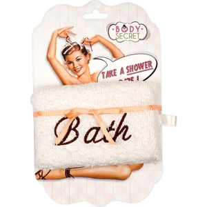 Body Secret Dikdörtgen Banyo Süngeri Kahverengi