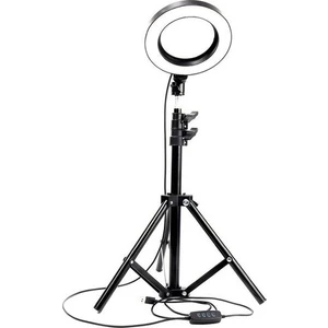 10" LED Halka Tripod Youtuber Video Selfie Stüdyo Makyaj Işığı