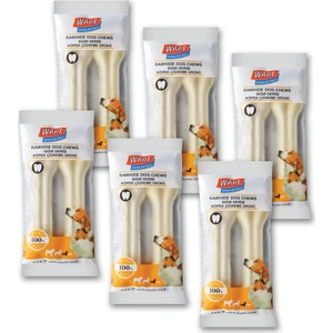 Beyaz Ödül Kemiği 12,5 cm 2 Kemikli x 6 Paket