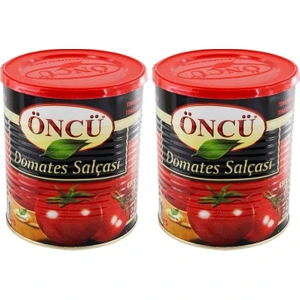 Domates Salçası Teneke Kutu  830 gr x 2'li