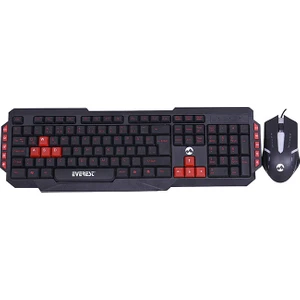 GMK-66 Armor Combo Siyah USB Q Gaming Oyuncu Klavye + Mouse Set