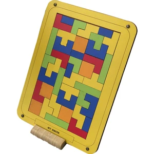 NCT Robotik Okul Öncesi Eğitici  Oyuncak Seti Tetris Sarı