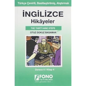 İngilizce Hikayeler - Otuz Dokuz Basamak (Derece 4)