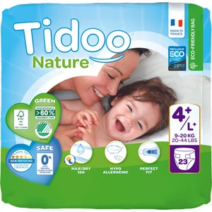 Hipoalerjenik-Ekolojik Bebek Bezi No:4+ Maxi Single 9-20 kg