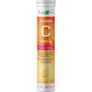 Suda vitamin Vitamin C Orange 20 Efervesan Tablet