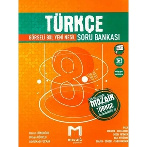 Mozaik Yayınları 8. Sınıf Türkçe Soru Bankası 2025