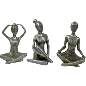By Ari Yoga Yapan Kızlar Üçlü Biblo