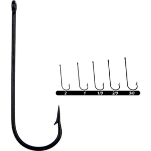 Delikli Uzun Pala Black Nikel Olta Iğnesi