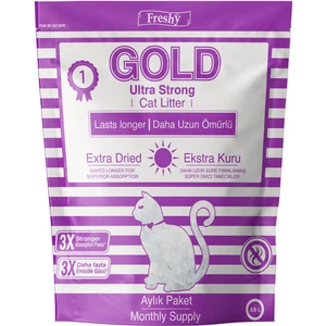 Gold Kalın Taneli Silika Kedi Kumu 1.4 kg