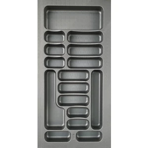 Gri 97 cm x 48,5 cm Çekmece İçi Kaşıklık