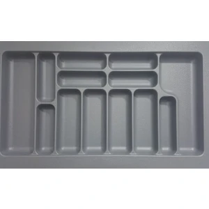 Starax 84 cm - 49 cm Çekmece İçi Kaşıklık Gri