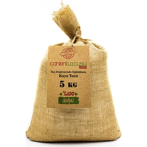 Çankırı Tuzcusu 5 kg Öğütülmüş Kristal Kaya Tuzu