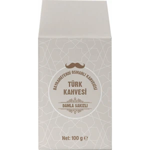 Bayramefendi Osmanlı Kahvecisi Damla Sakızlı Türk Kahvesi 100 gr