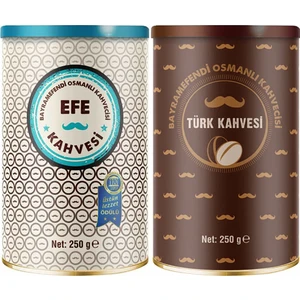 Bayramefendi Osmanlı Kahvecisi Efe Kahvesi ve Türk Kahvesi Seti