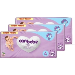 Bebek Bezi Ultra Avantaj Paketi 4 Beden 60*3=180 Li