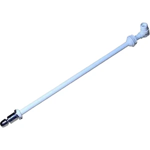 Klozet Taharet Çubuğu Krom Uçlu 34 cm